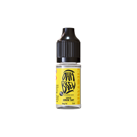 6mg Ohm Brew Balanced Blend 10ml Nic Salts (50VG/50PG) - Flavour: Loco Lemon Tart