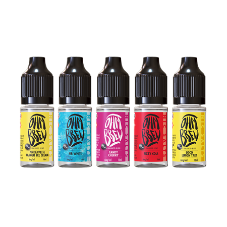 12mg Ohm Brew Balanced Blend 10ml Nic Salts (50VG/50PG) - Flavour: Summer Fruits