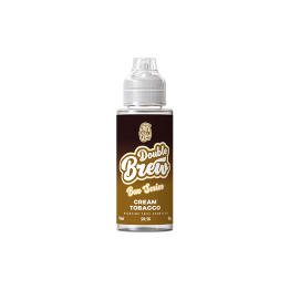 0mg Ohm Brew Bar Series Double Brew 100ml Shortfill (50VG/50PG) - Flavour: Cream Tobacco