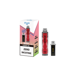 0mg iFresh 10000 2-HRI Disposable Pod Kit 10000 Puffs - Flavour: Cherry Ice