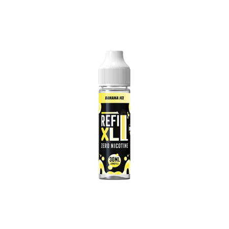 0mg Refill XL 30ml Longfill (50VG/50PG) - Flavour: Banana Ice