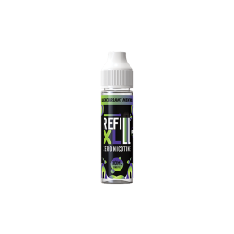 0mg Refill XL 30ml Longfill (50VG/50PG) - Flavour: Blackcurrant Menthol