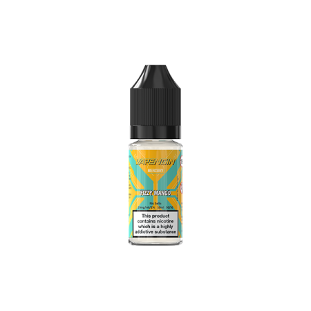 20mg Vapengin Mercury Nic Salts 10ml (50VG/50PG) - Flavour: Fizzy Mango