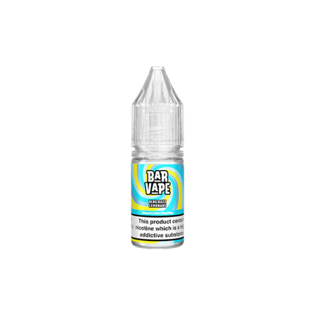 10mg Bar Vape 10ml Nic Salts (50VG/50PG) - Flavour: Blue Razz Lemonade