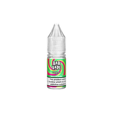 10mg Bar Vape 10ml Nic Salts (50VG/50PG) - Flavour: Strawberry Kiwi