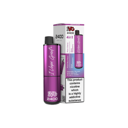 20mg I VG 2400 Disposable Vapes 2400 Puffs - 4 in 1 Multi-Edition - Flavour: Plum Edition