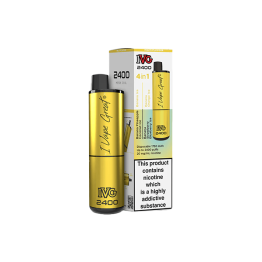 20mg I VG 2400 Disposable Vapes 2400 Puffs - 4 in 1 Multi-Edition - Flavour: Banana Edition