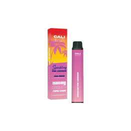 Cali Co 1500mg CBD Disposable Vape - 3000 puffs - Flavour: Sparkling Pink Lemonade