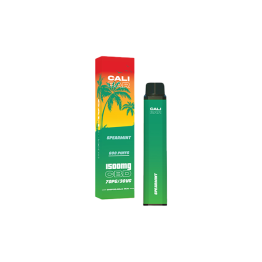 Cali Co 1500mg CBD Disposable Vape - 3000 puffs - Flavour: Spearmint