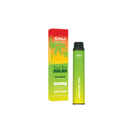 Cali Co 1500mg CBD Disposable Vape - 3000 puffs - Flavour: Tropical Fruit salad