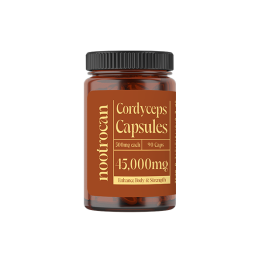 Nootrocan 45000mg Nootropic Vegan Mushroom Capsules - 90 Caps - Mushroom Type: Cordyceps